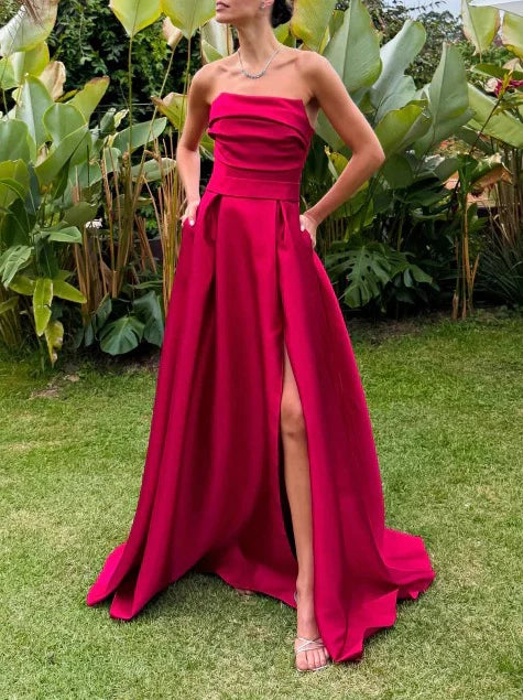 Scarlett - Satin Dress