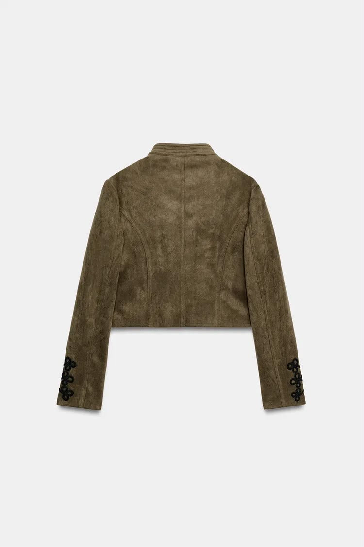 Alessia Suede Jacket