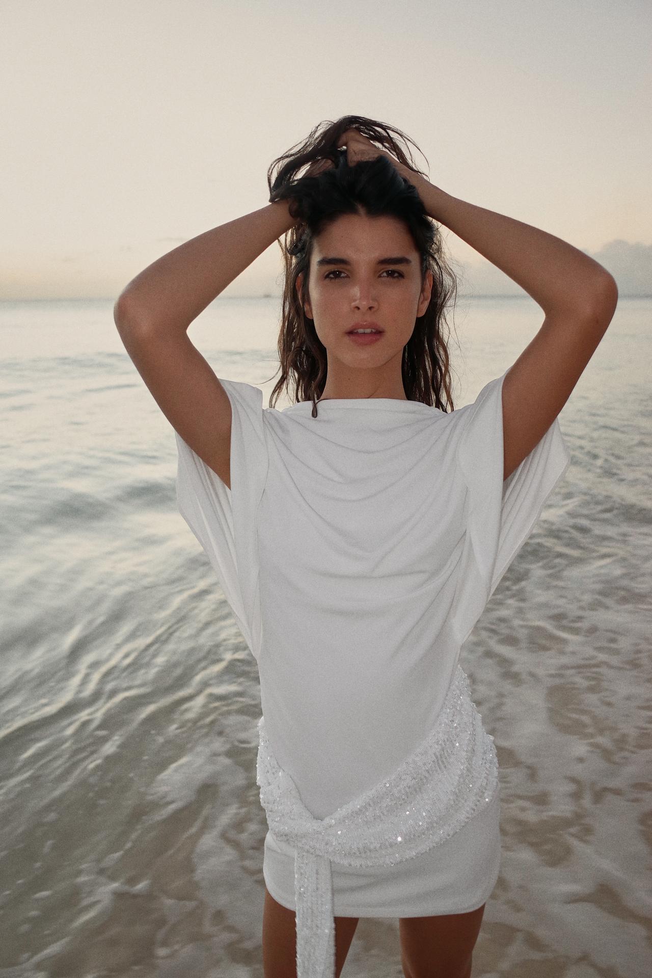Aura - Dress fluid drape