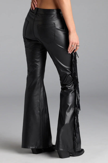 Celine Leather Pants