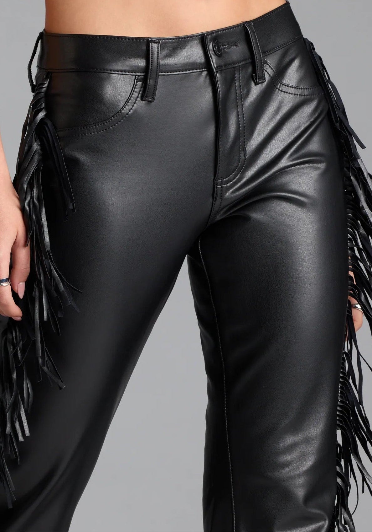 Celine Leather Pants