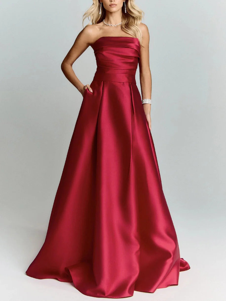 Scarlett - Satin Dress