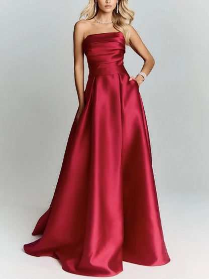 Scarlett - Satin Dress