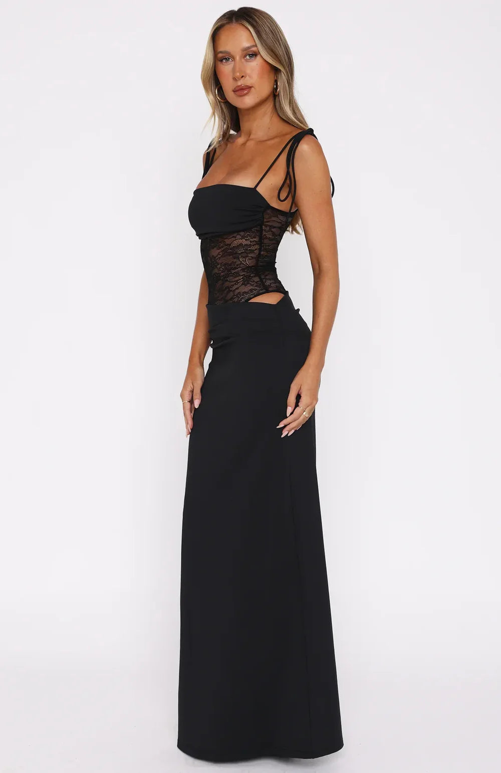Shannah Lace Maxi Dress