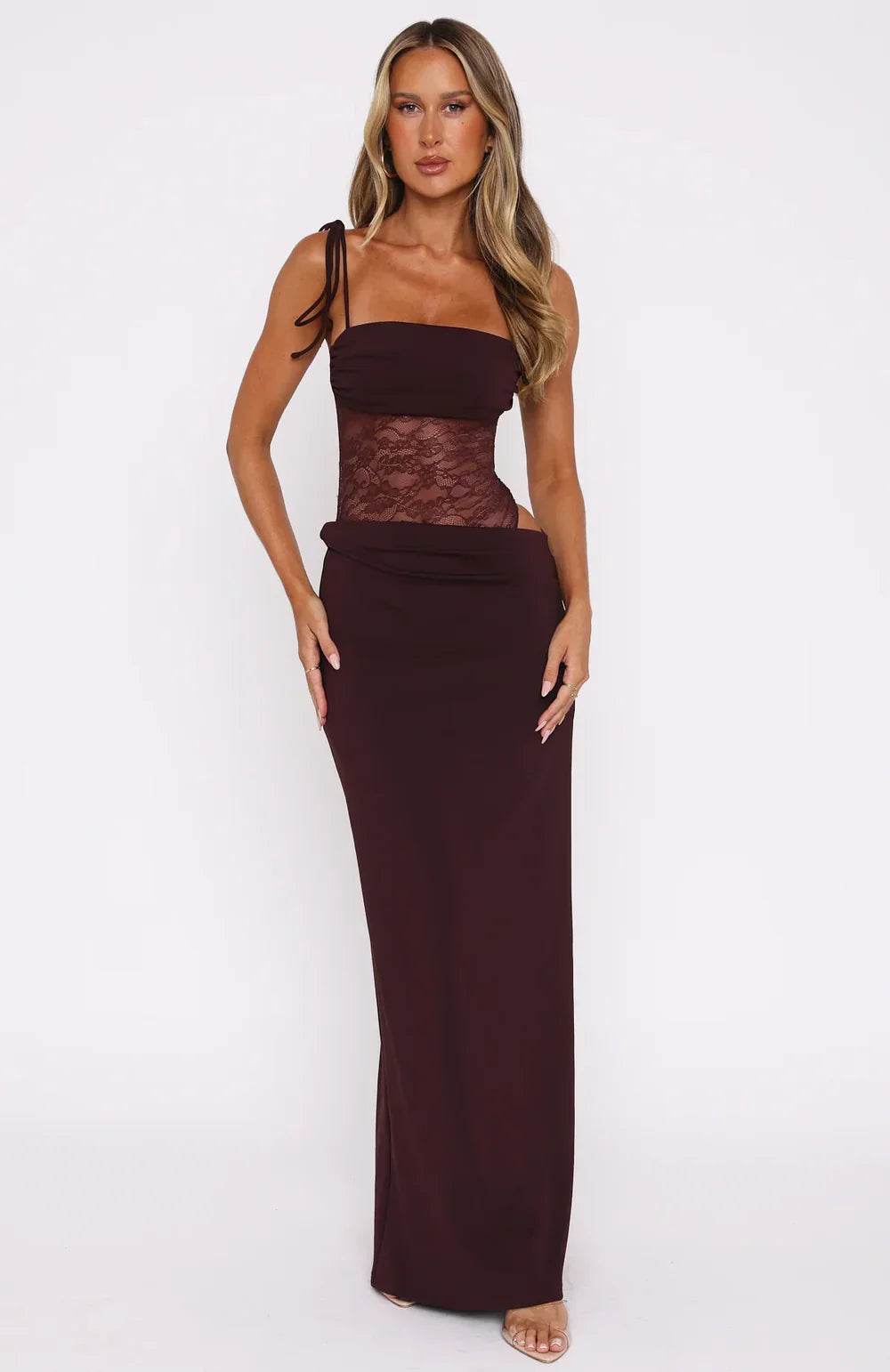 Shannah Lace Maxi Dress