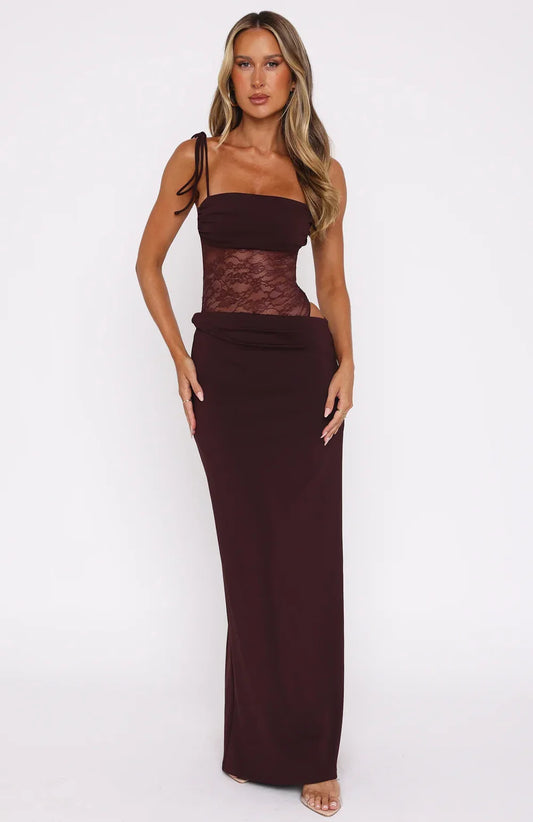 Shannah Lace Maxi Dress