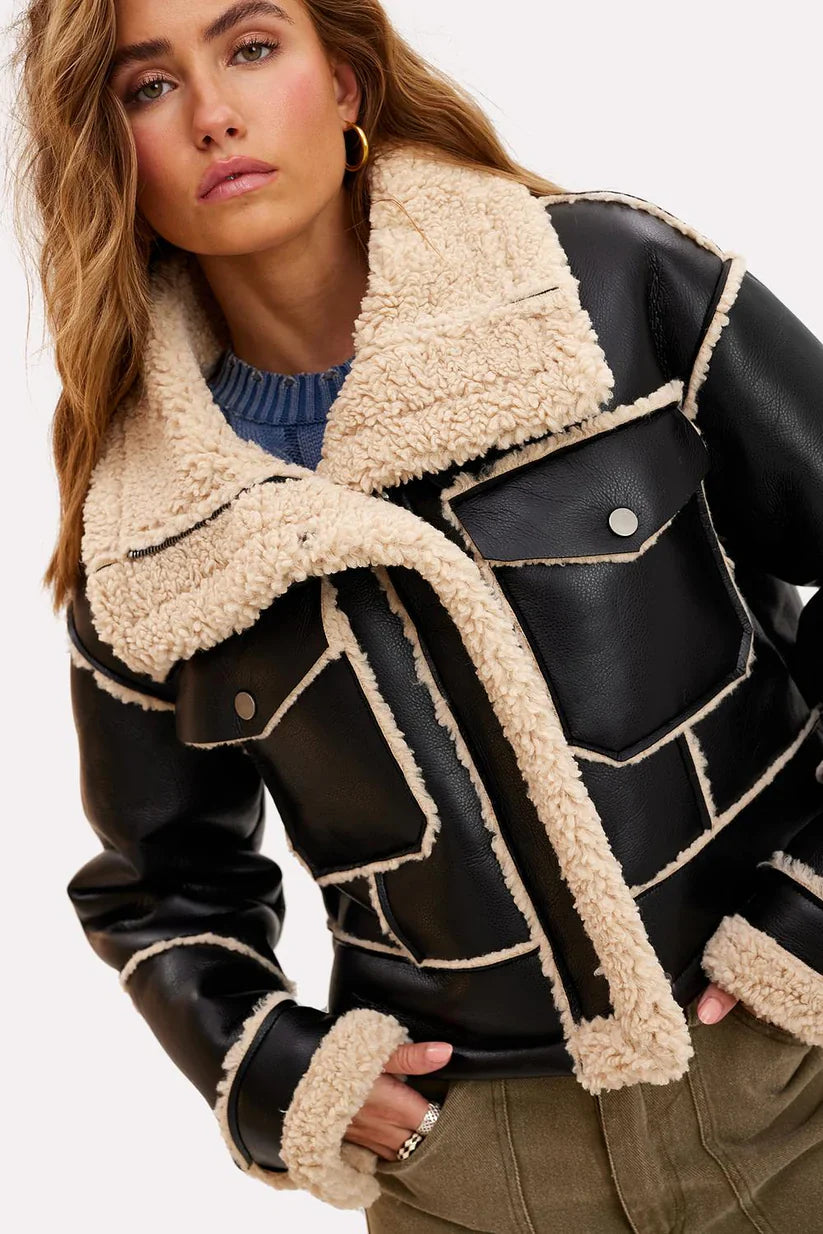 Anna- Sherpa Jacket