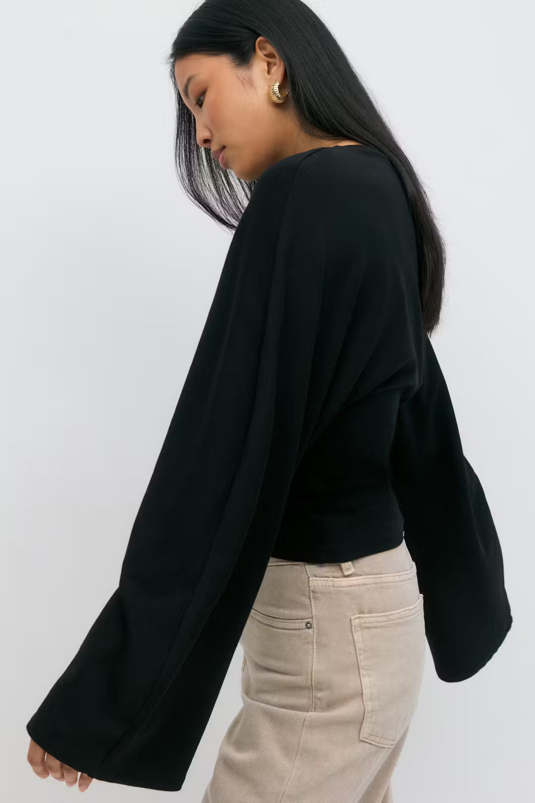 Lisa - Top long black
