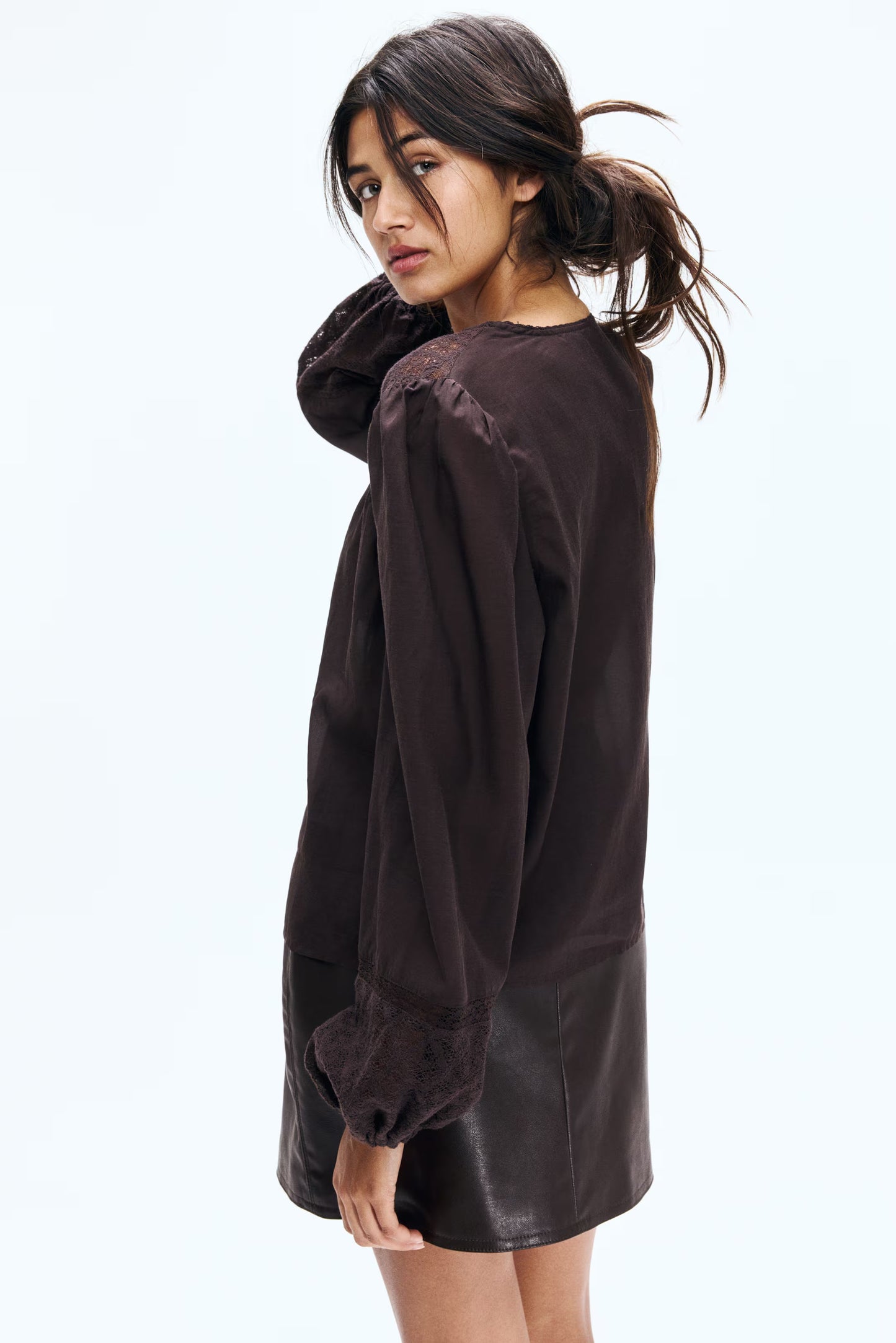 Elina - Blouse soft lace
