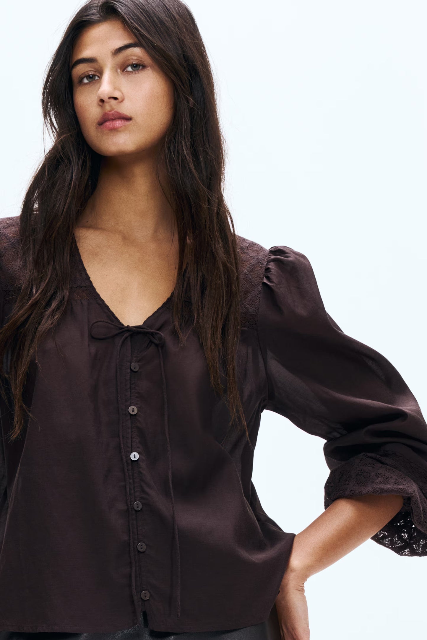 Elina - Blouse soft lace