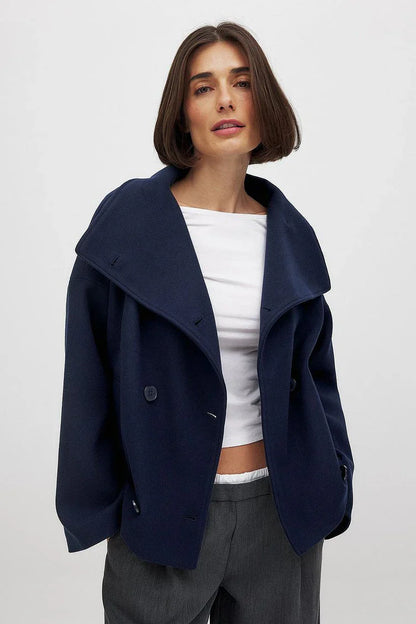 Carla - Short Peacoat