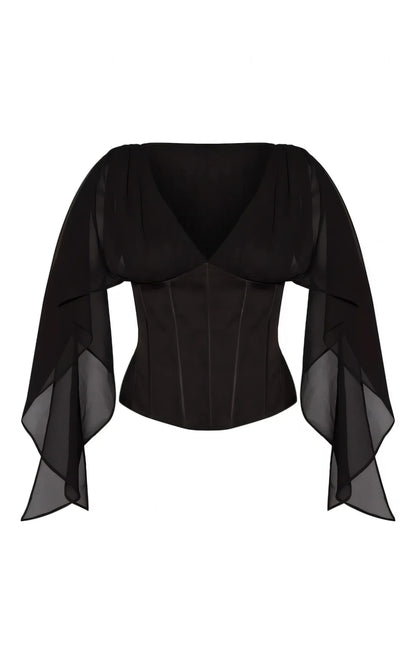 Galata - Top black wings