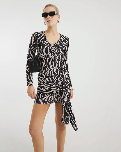 Zebra - Dress Abstract motion