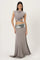 Julia - Dress silver contour