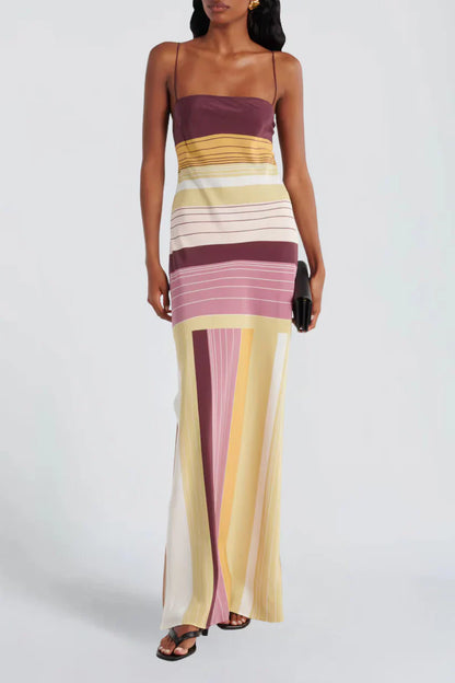 Margarida - Dress sunset lines