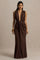 Calista - Dress deep cocoa