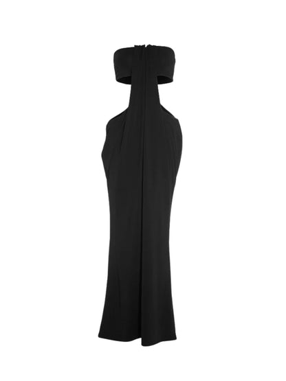 Lunara - Dress deep black