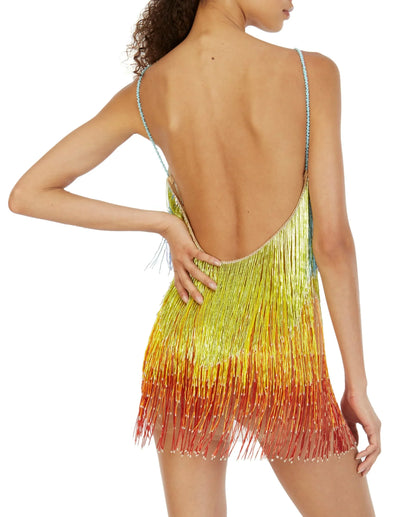 Amanda -  Fringe Dress