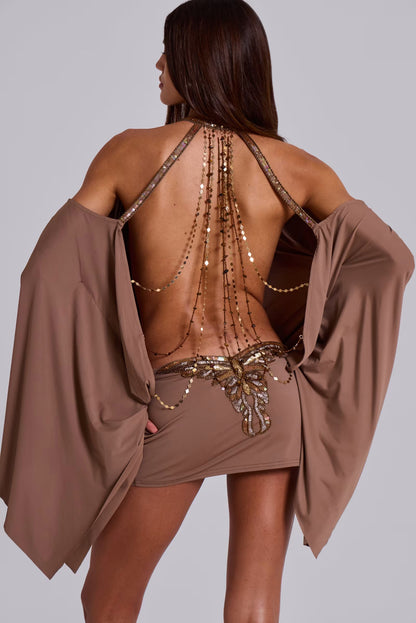 Althéa - Jewelled back dress