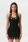 Novera - Dress black chrome