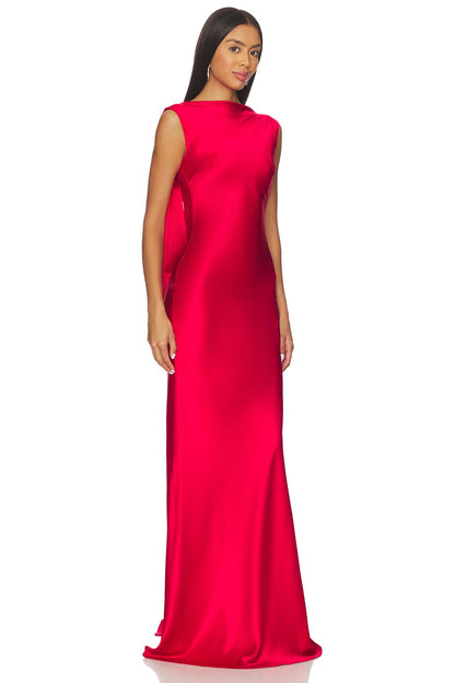 Valeria - Dress rouge intense