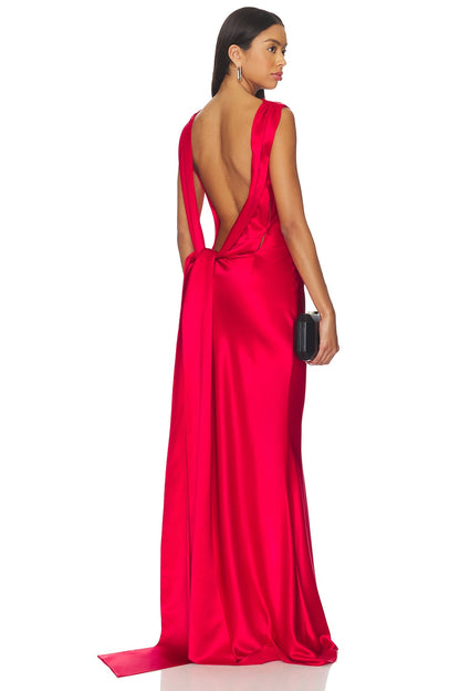 Valeria - Dress rouge intense
