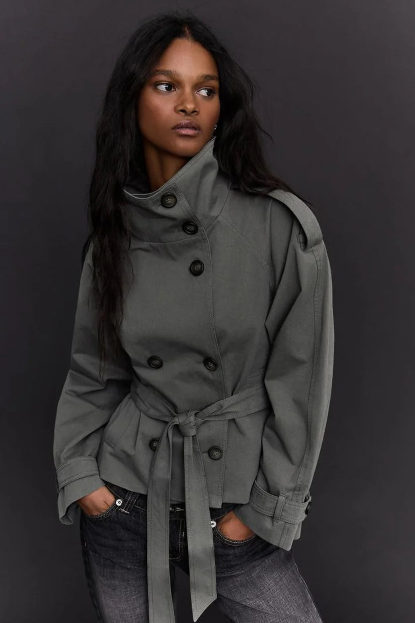 Clara Short Trench