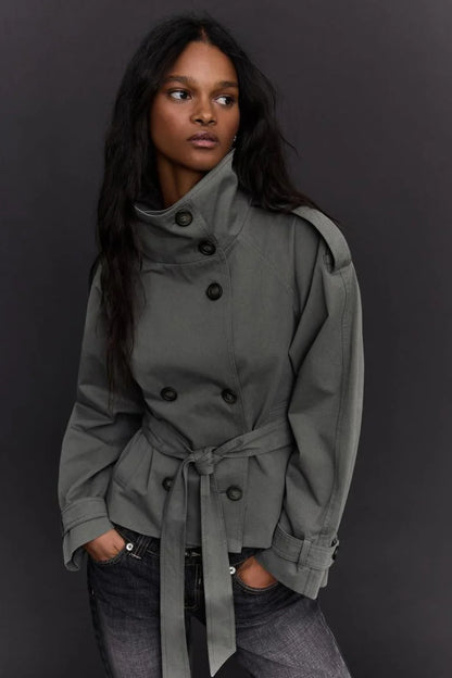Clara Short Trench