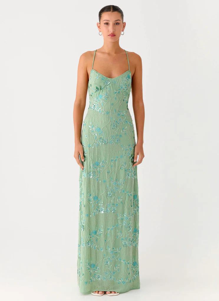 Alalaila - Dress mint glow