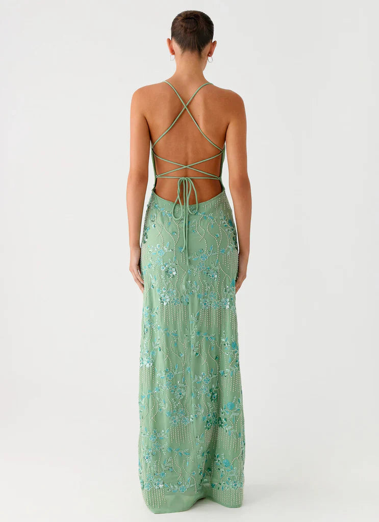 Alalaila - Dress mint glow
