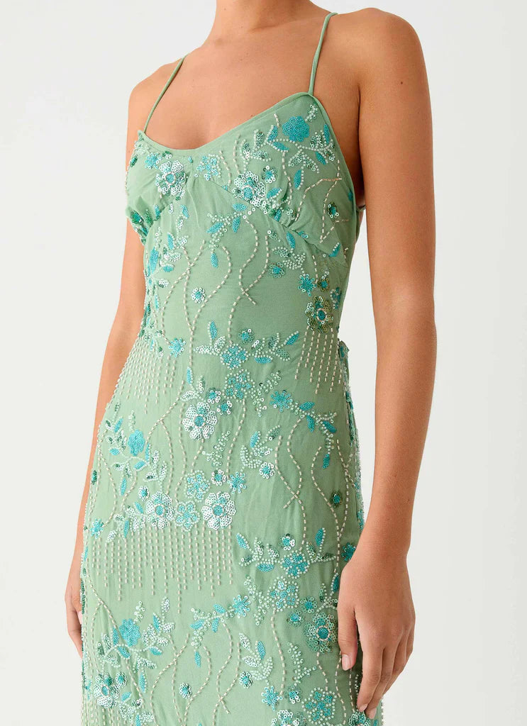 Alalaila - Dress mint glow