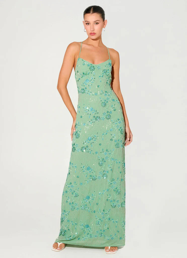 Alalaila - Dress mint glow
