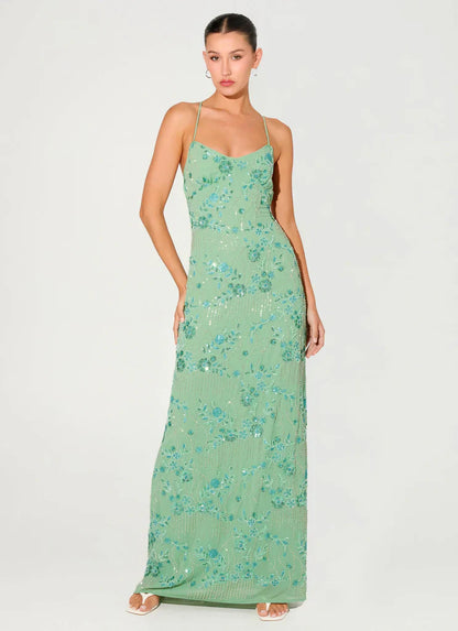 Alalaila - Dress mint glow