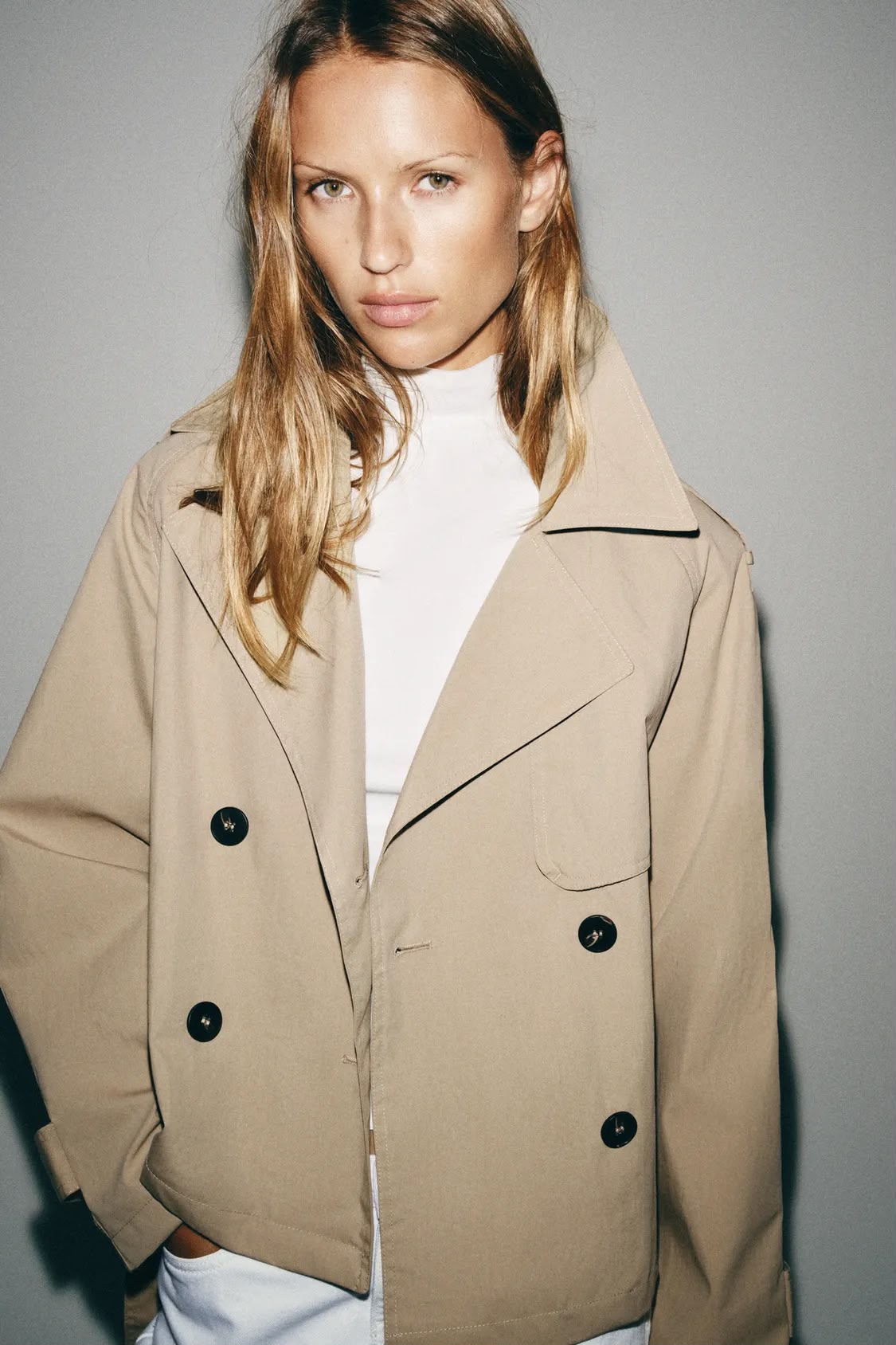 Amelia Short Trench