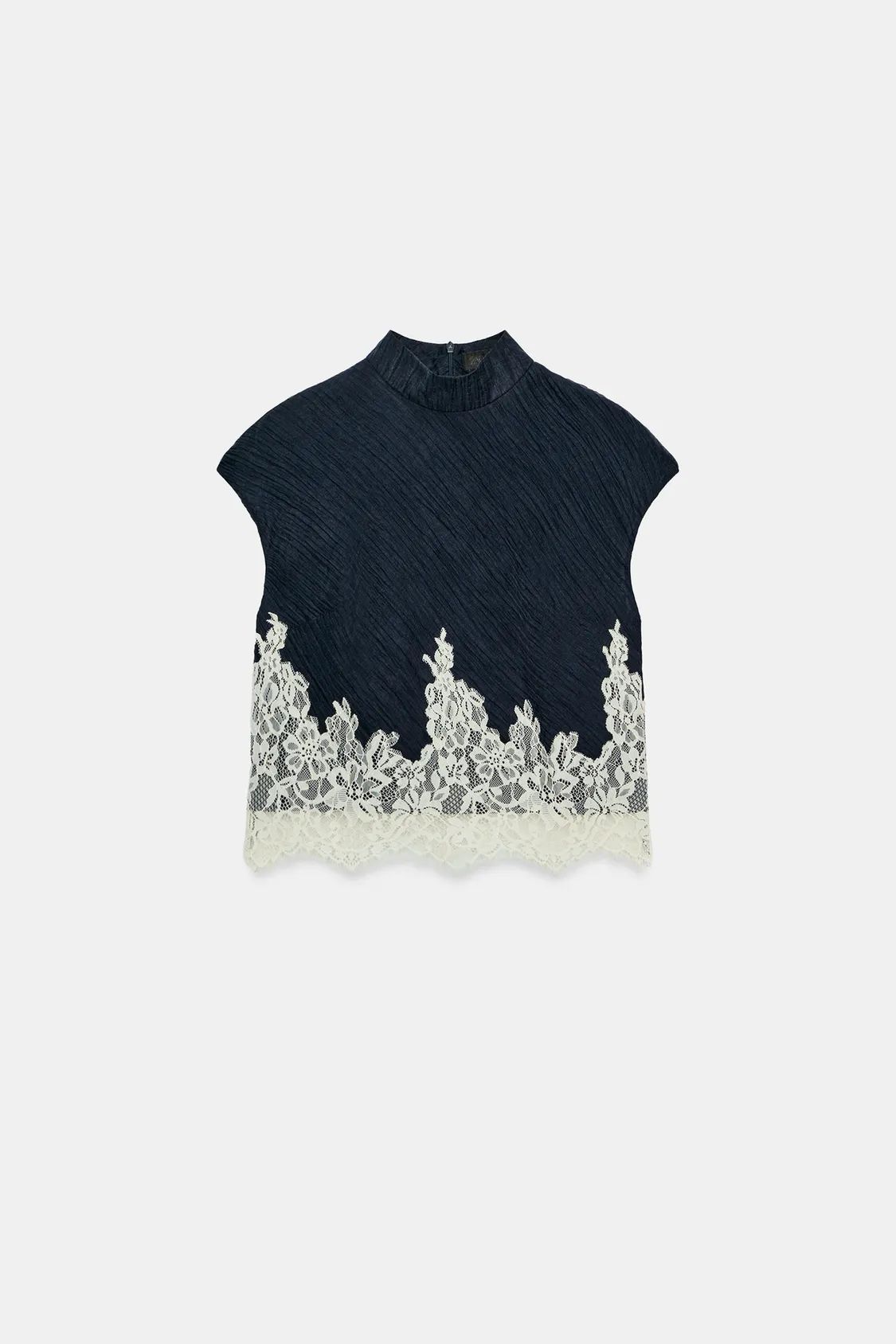 Aya Dentelle Top