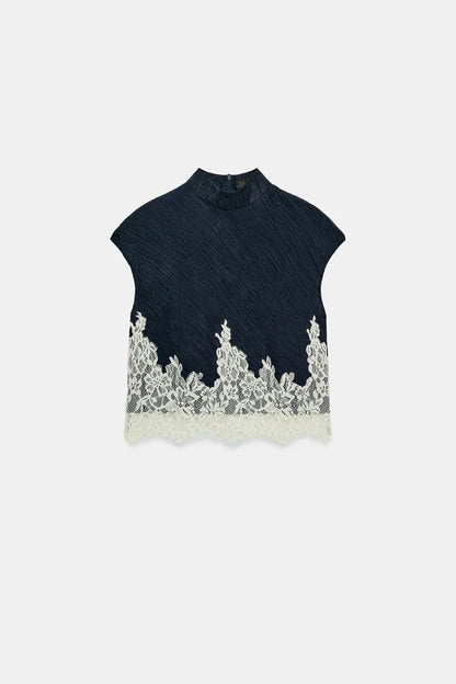 Aya Dentelle Top