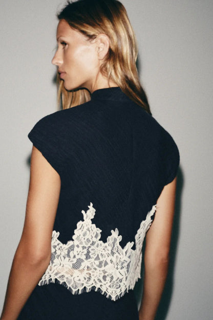 Aya Dentelle Top