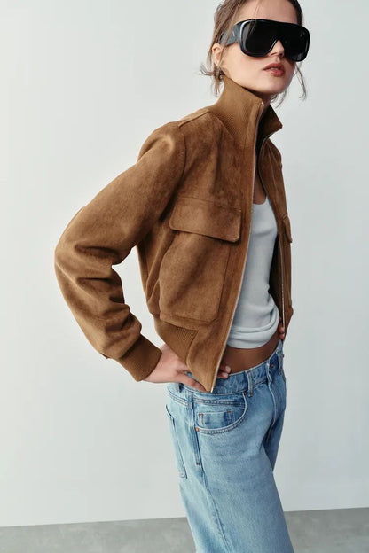 Margot Suede Jacket