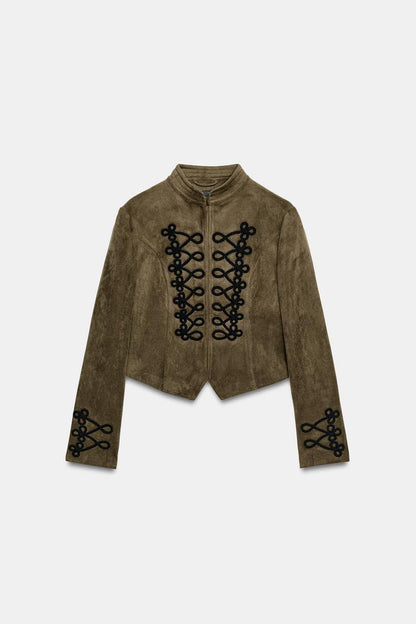 Alessia Suede Jacket