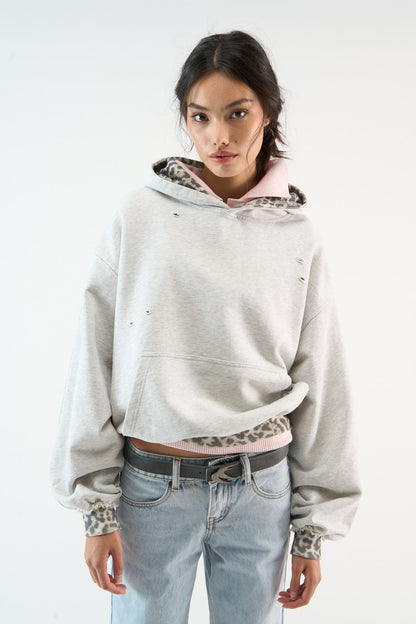 Hailey Leopard Hoodie