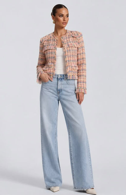 Pastel Tweed Jacket