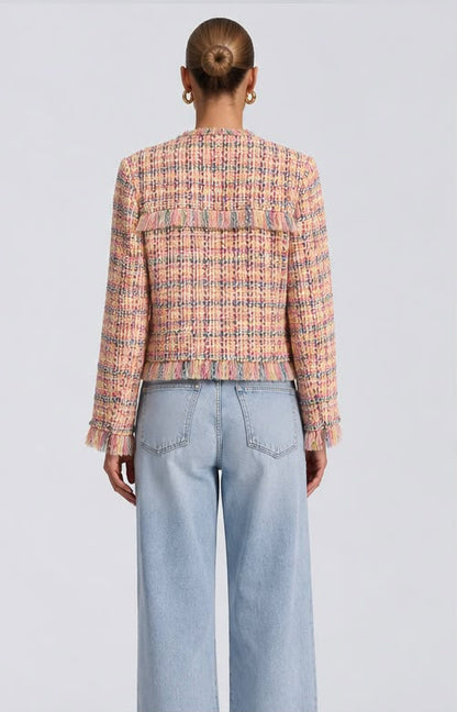 Pastel Tweed Jacket
