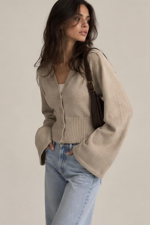 Camille Flared Cardigan