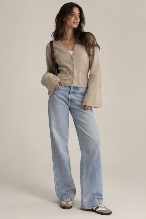 Camille Flared Cardigan