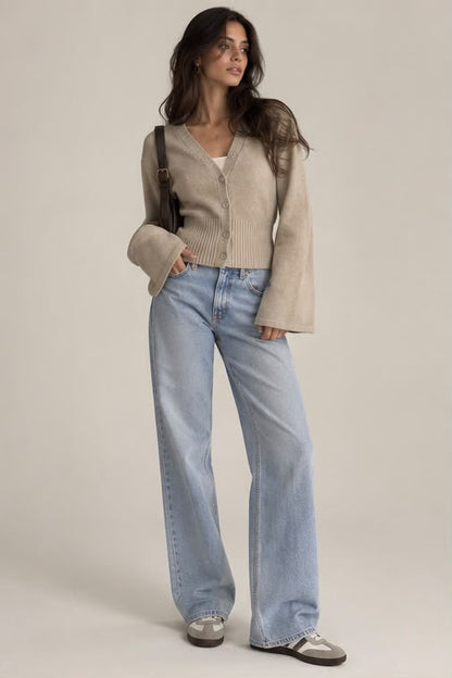 Camille Flared Cardigan