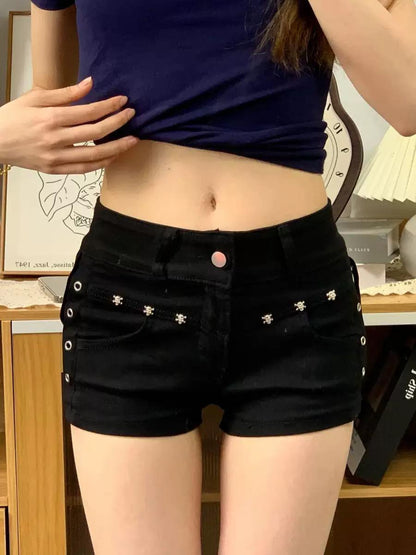 Velra - Skirt midnight studs