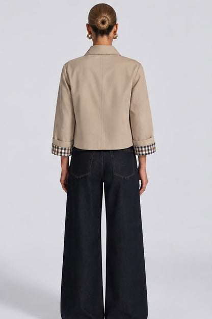 Sienna Check Jacket