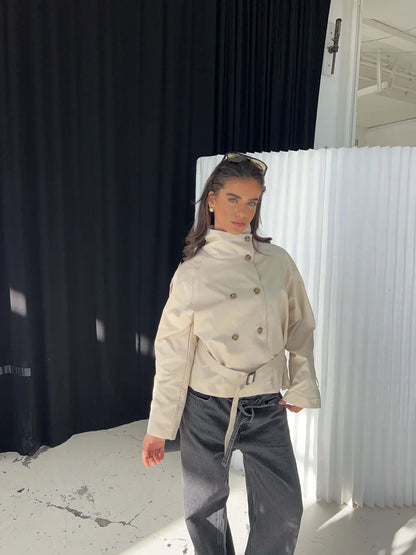 Zoé - Short Trench Coat