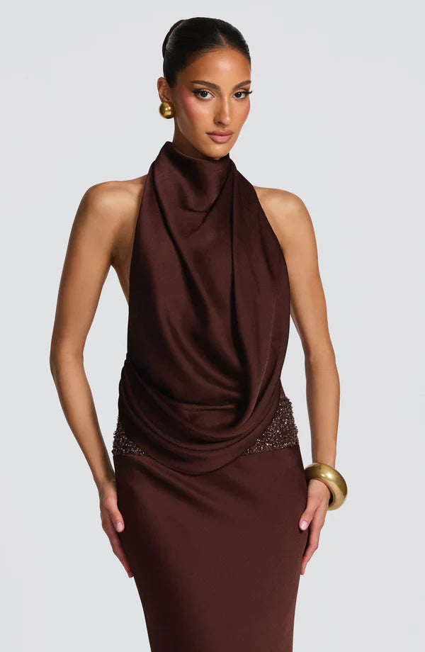 Alma - Draped Dress