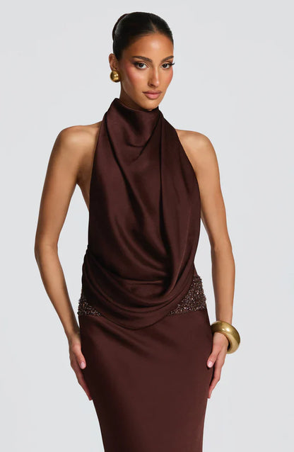 Alma - Draped Dress
